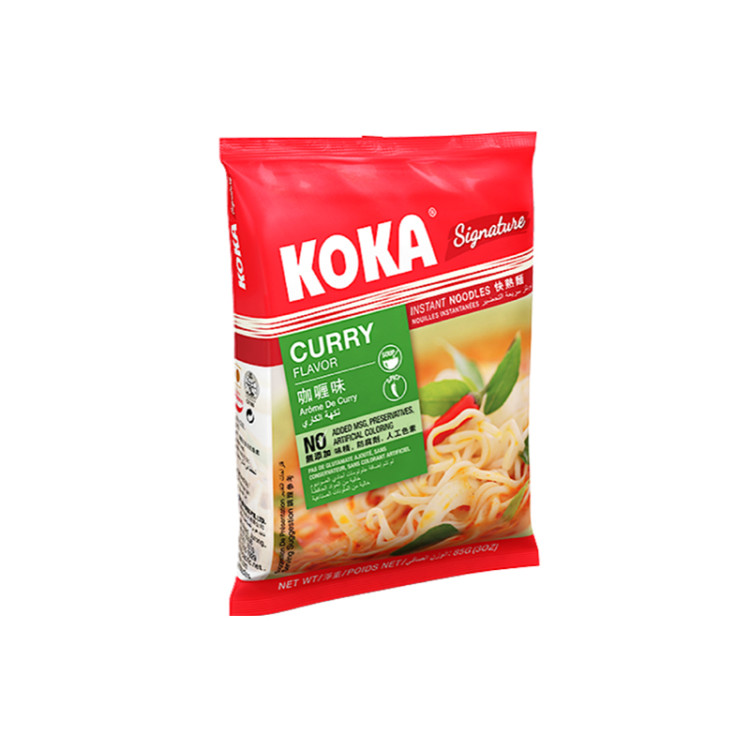 КОКА Сингапурская лапша б/п сигнече со вкусом карри, 85 г
