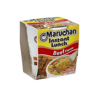Лапша б\п Маручан Инстант Ланч со вкусом говядины, 64 гр