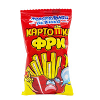 Жевательная резинка картошка Фри, 15 г