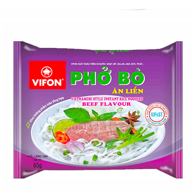 Суп б/п ФО с говядиной VIFON/BICH HI, м/у 60-65 г