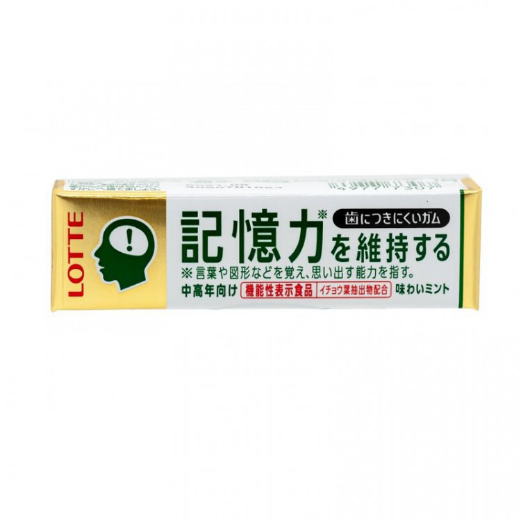 Жевательная резинка Lotte Гингко Билоба, 26,1 г