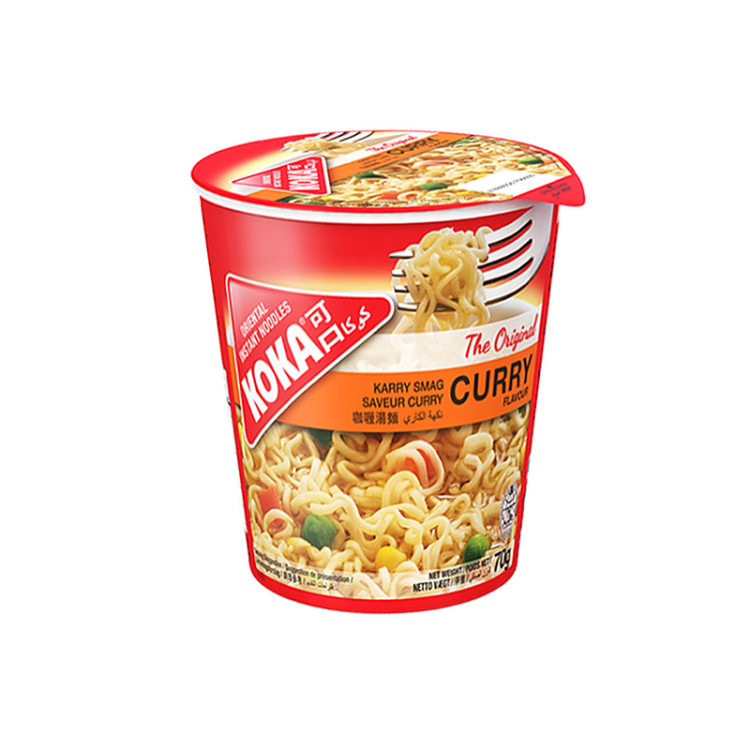 КОКА Сингапурская лапша б/п Ориджинал со вкусом карри (чаша), 70 г