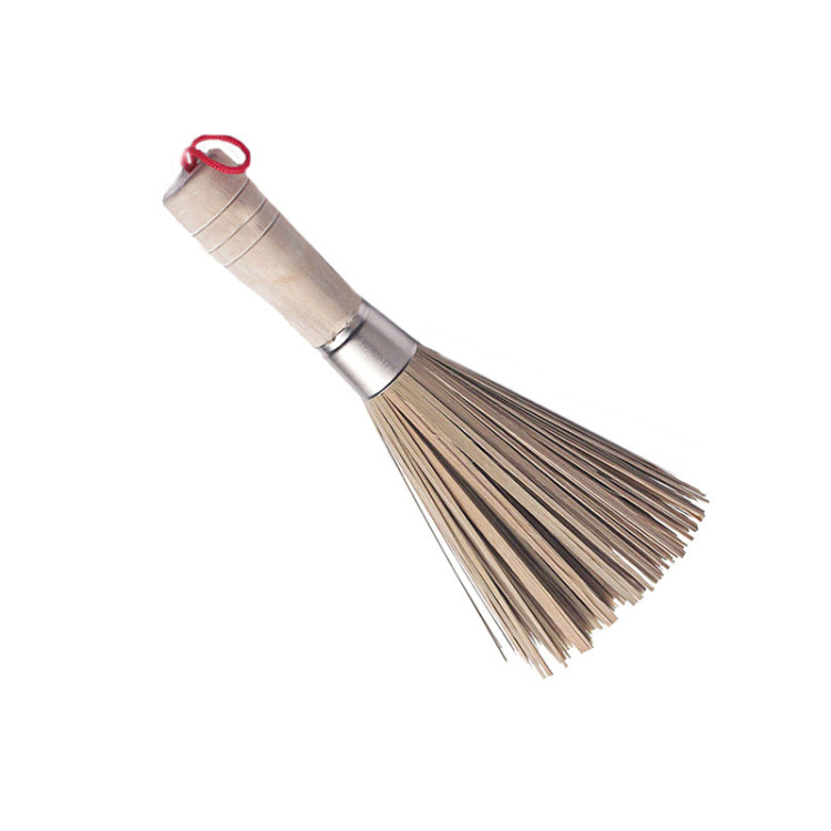 Бамбуковая щетка для мытья, 1 шт