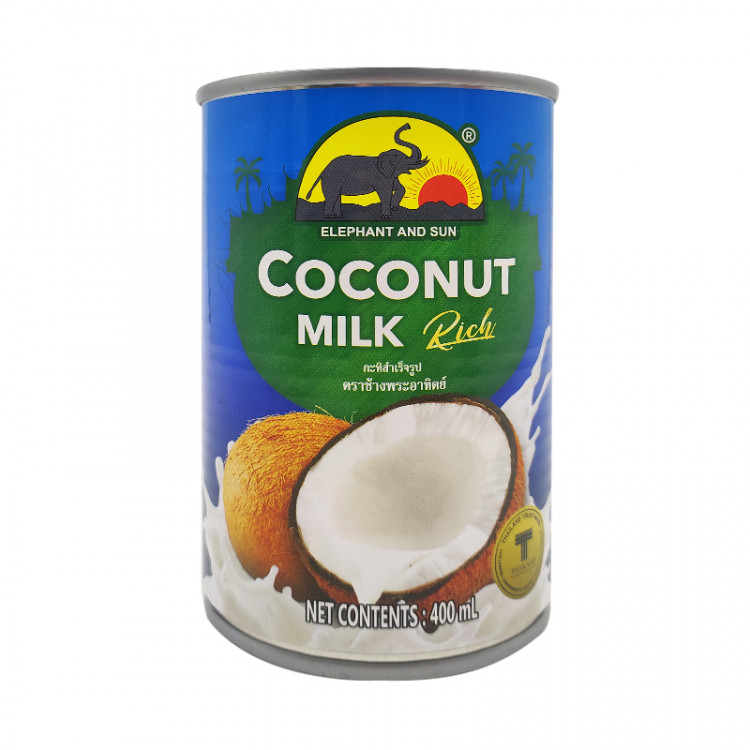 Кокосовое молоко Еlephant and Sun 17-19%, 400 мл