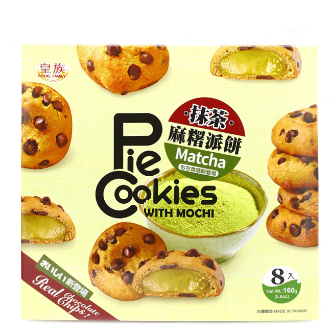 Моти печенье со вкусом матча 160 гр