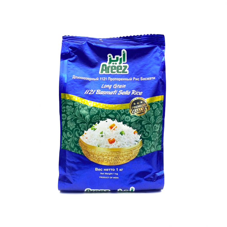 Рис Басмати Areez Селла, 1 кг