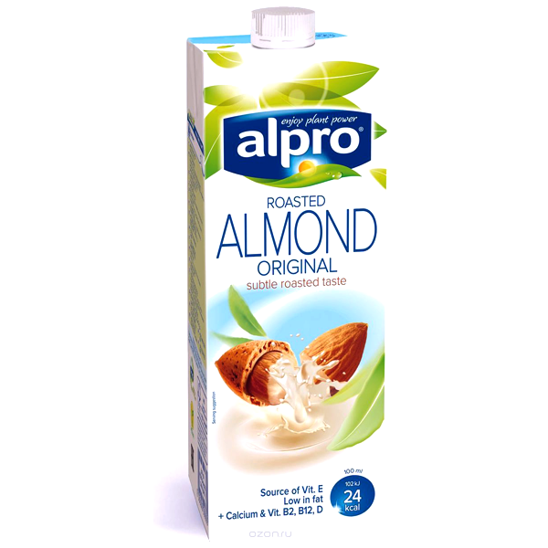 Напиток миндальный обогощенный кальцием ALPRO, 1 л