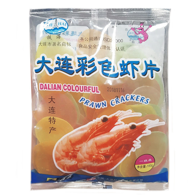 Чипсы креветочные цветные, 160 г