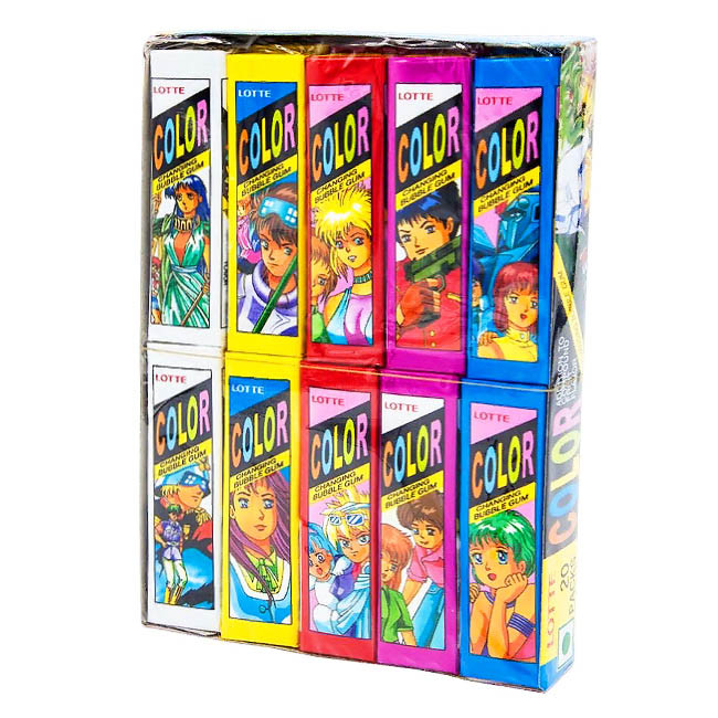 Жевательная резинка Lotte Color 12,6 гр