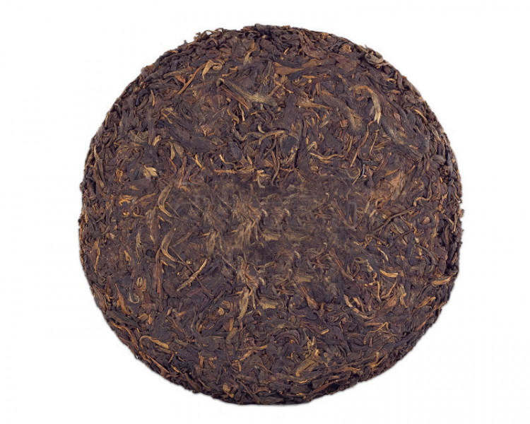 Пуэр шу Чжун Ча "Зеленая печать" 2008 г, 357 гр