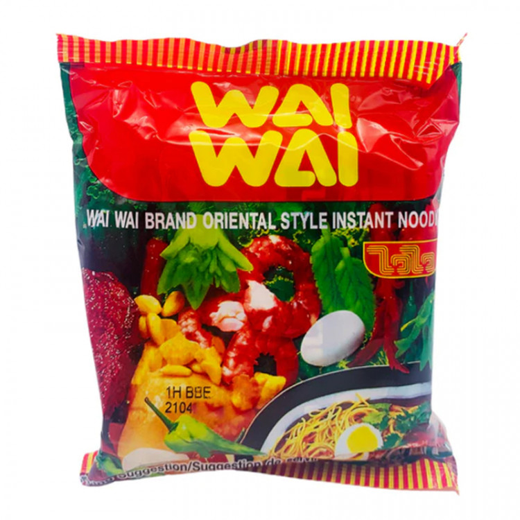 Лапша б/п вкус в восточном стиле Waiwai, м/у 60 г