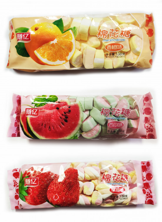 Маршмеллоу фруктовое в ассортименте, 138-150 гр
