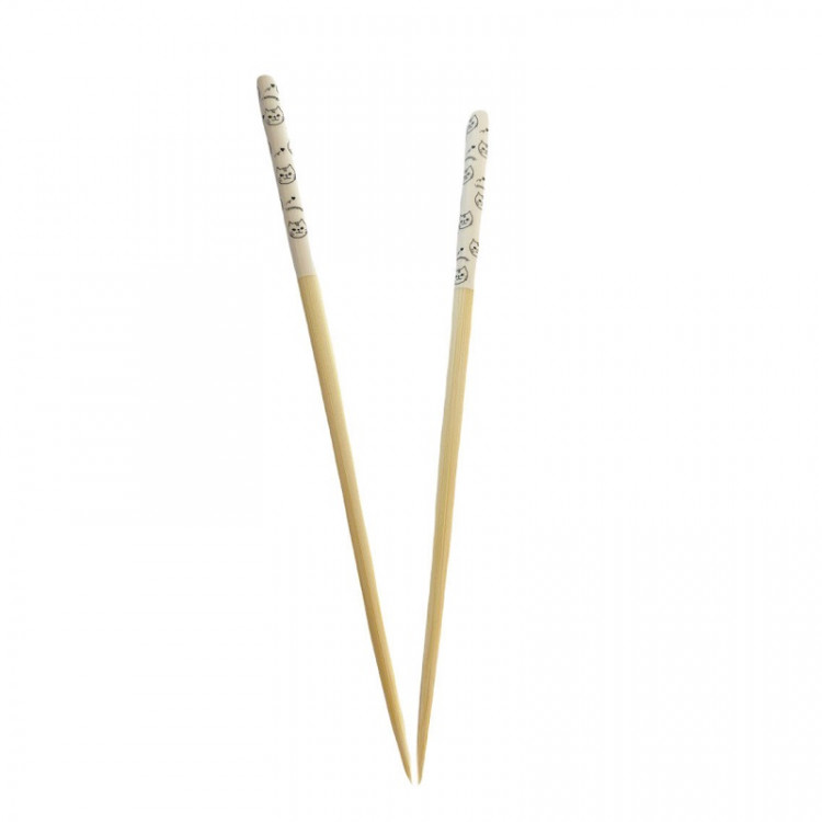 Палочки для еды Котики/Собачки 22,5 см Tanaka, 1 пара