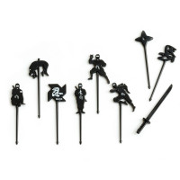 Шпажки "Ниндзя", 9шт/уп