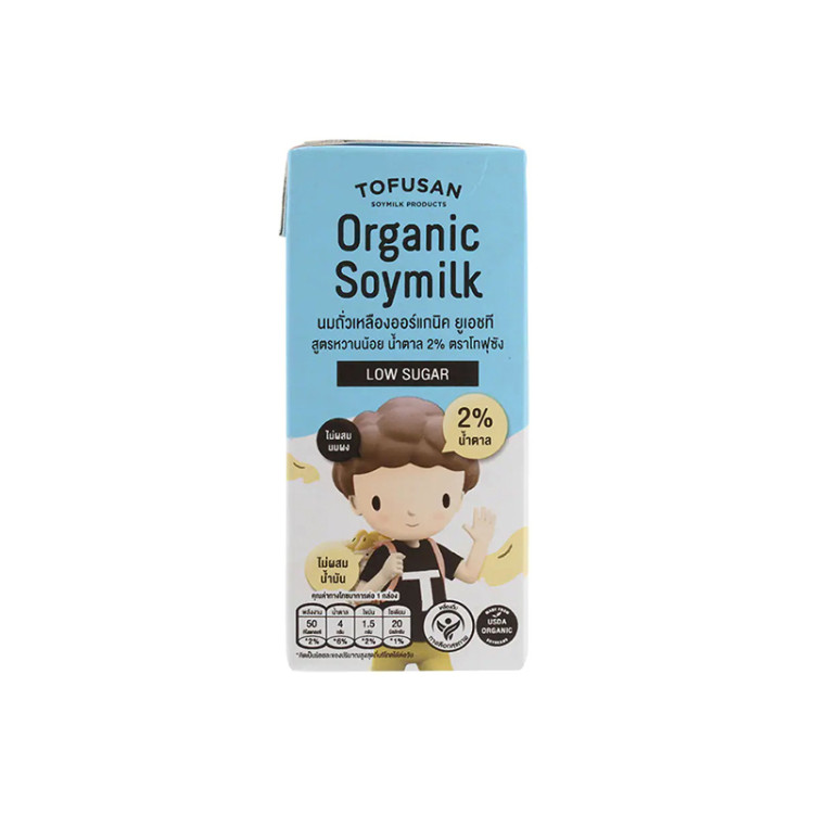Соевое молоко с низким содержанием сахара Tofusan, 180 мл
