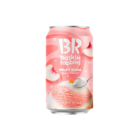 Напиток газированный Baskin Robbins Peach Yogurt со вкусом персик-йогурт, 350 мл