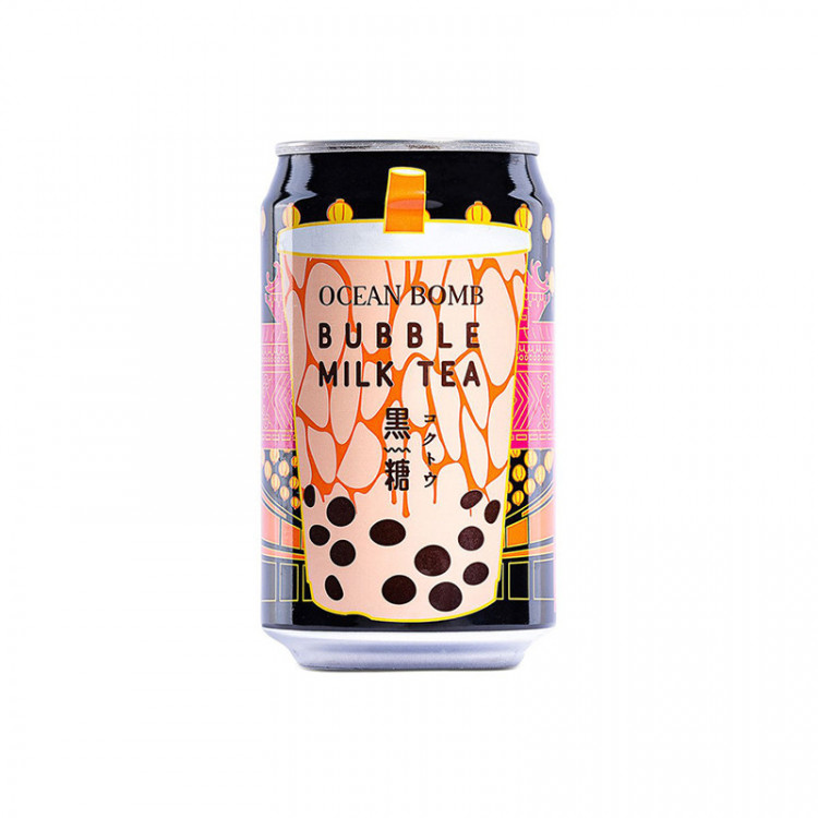 Напиток "Модный" Бабл с коричневым сахаром, ж/б 315 мл