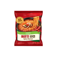 Лапша б/п Pulmuone нежареная Spicy Ramen, 95,9 г