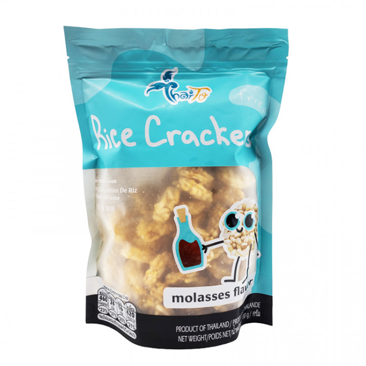 Крекеры рисовые обжаренные со вкусом патоки, 100 гр