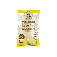 Паровой липкий рис по-тайски с кокосовым кремом и дурианом MAE NAPA, 80 г