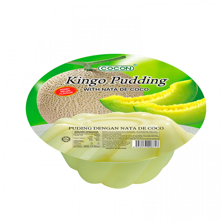 Пудинг фруктовый КИНГО дыня 420 гр