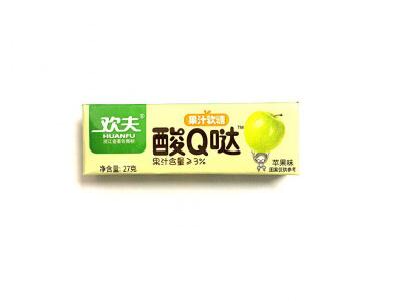 Жевательные конфеты Яблоко Хуанфу, 27 гр