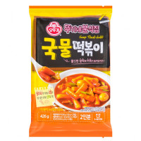 Рисовые палочки Soup Tteok-bokki с острым бульоном, 426 гр