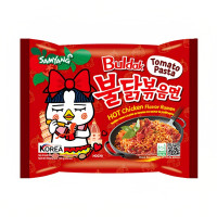 Лапша б\п Samyang с курицей в томатном соусе острая, 140 г