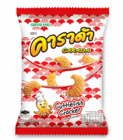 Крекеры рисовые с натуральной каракатицей Carada, 65 гр