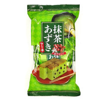 Бисквит с маття и бобами адзуки Tenkeiseika, 110 г,  Япония