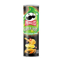Чипсы Pringles со вкусом лимона и краба острые, 110 г