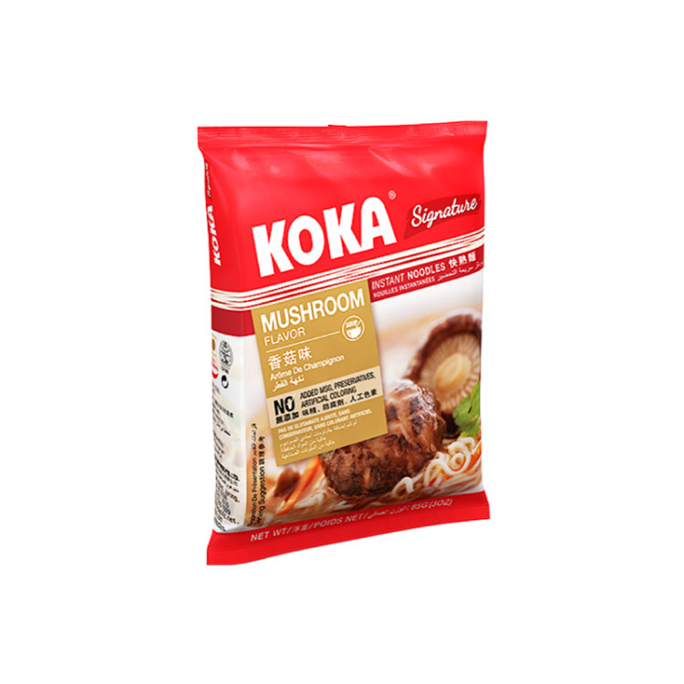 КОКА Сингапурская лапша б/п сигнече с грибами, 85 г
