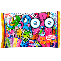 Жевательная резинка Марукава ассорти 4 вкуса Crazy Fish, 12,6 г