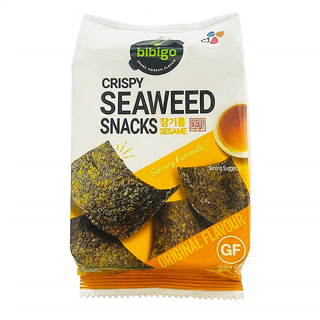 Снек из морской капусты с оригинальным вкусом CJ Bibigo, 5 гр