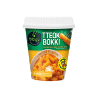 Рисовые палочки Токпокки с сырным соусом Bibigo CJ, стакан 125 г
