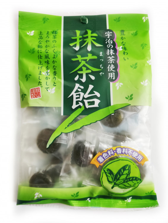 Леденцы со вкусом матча Akiyama, 100 гр