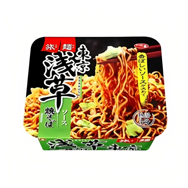 Лапша б\п Якисоба с оригин. соусом и свининой Sanyo Foods, 109 гр
