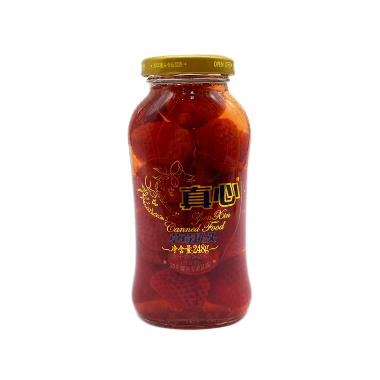Клубника консервированная в сиропе, 248 г