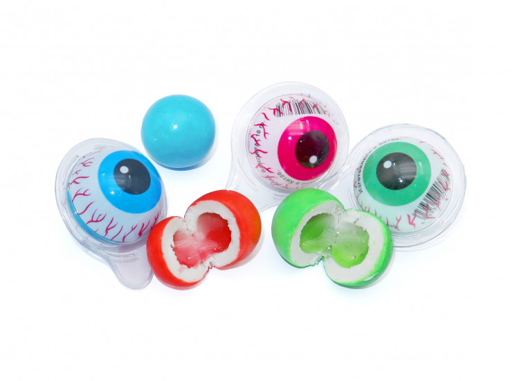 Жевательная резинка с начинкой "Глаз", 1 шт