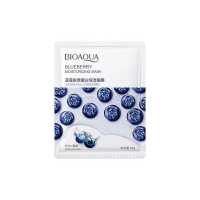 Маска-салфетка для лица с экстрактом голубики Bioaqua, 30 г