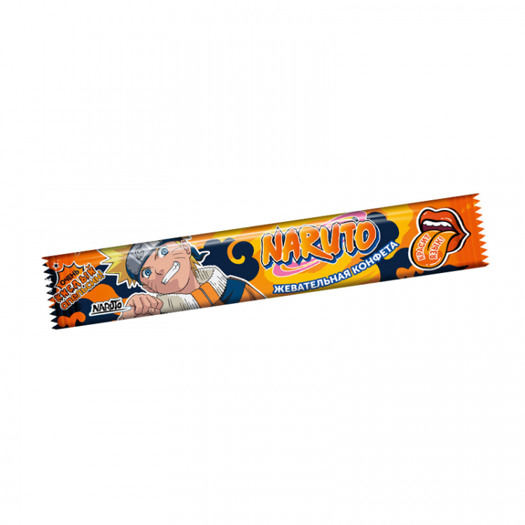 Жевательная конфета кислая в ассортименте "Naruto", 20 г
