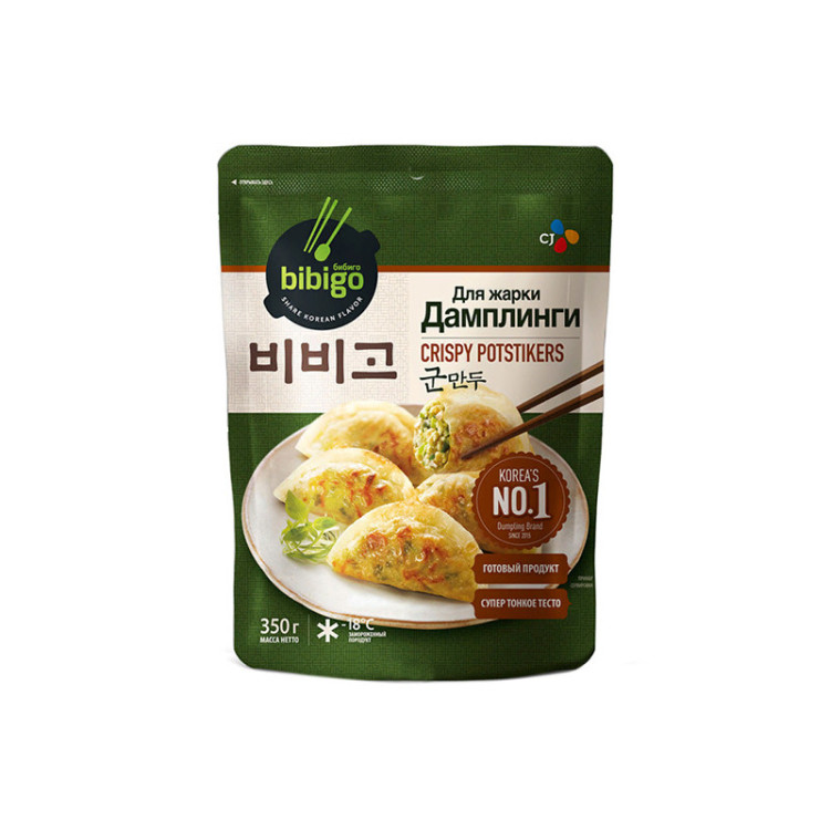 Дамплинги Бибиго жареные/для жарки, 350 г