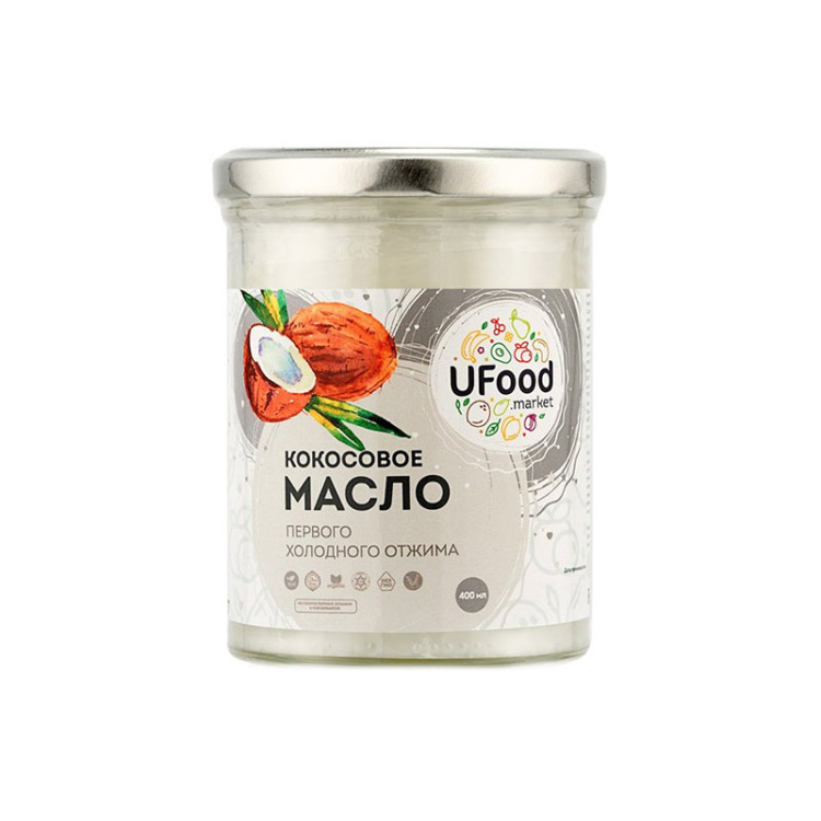 Кокосовое масло Extra Virgin UFood market, 400 мл