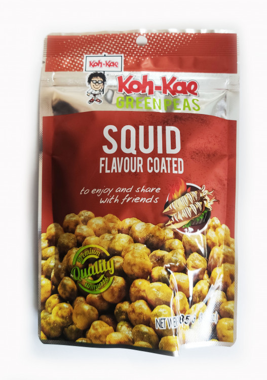 Тайский горошек КОН-КАЕ со вкусом кальмара, 85 г