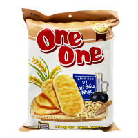 Печенье рисовое с соевым соусом One One, 142 гр
