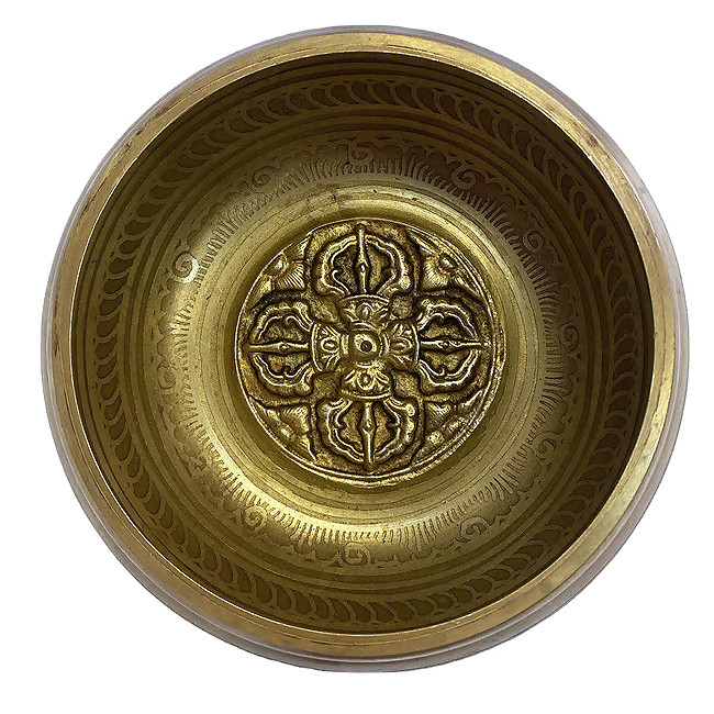 Поющая чаша литая (12 см, нота: Ля#)