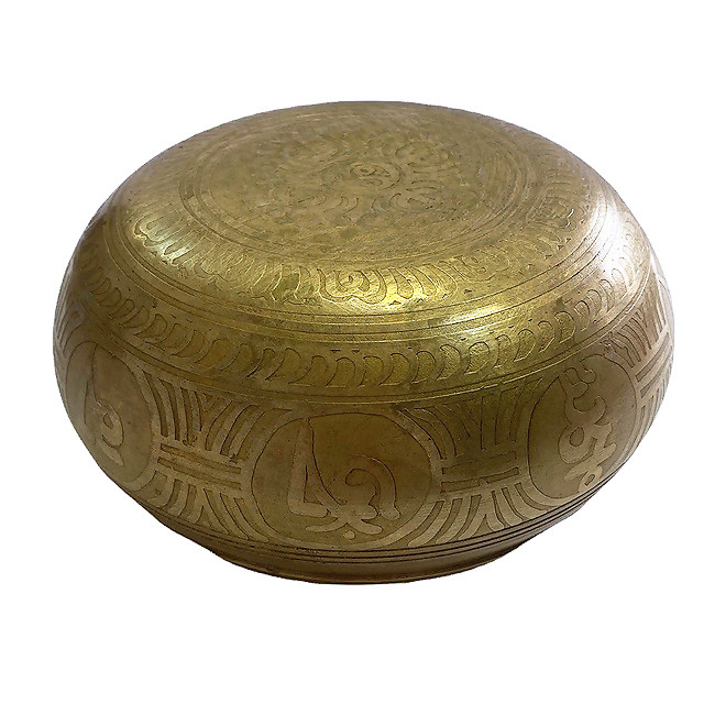 Поющая чаша литая (12 см, нота: Ля#)