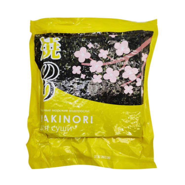 Водоросли Yakinori для суши, 100 листов Ю. Корея