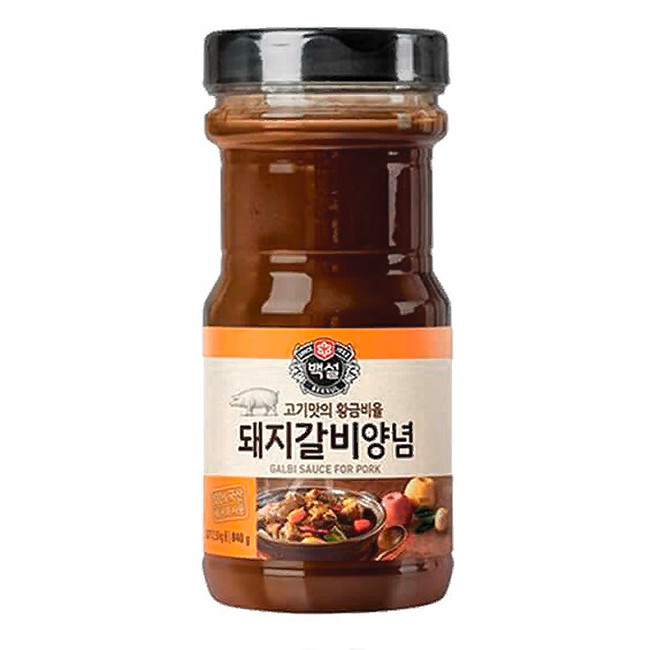 Соус и маринад для свинины Кальби Бэксоль, 840 г