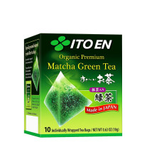 Чай ITOEN Органический Премиум с добавление Матча, 10 пак, 18 гр